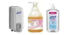 Commercial Hand Soaps and Sanitizers