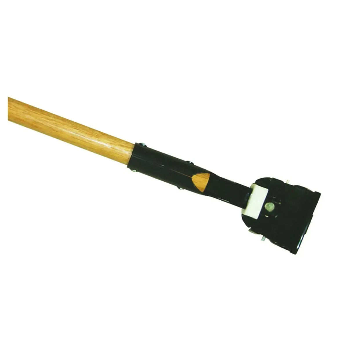 Dust Mop Clip-On Swivel Snap Wood Handle 64"