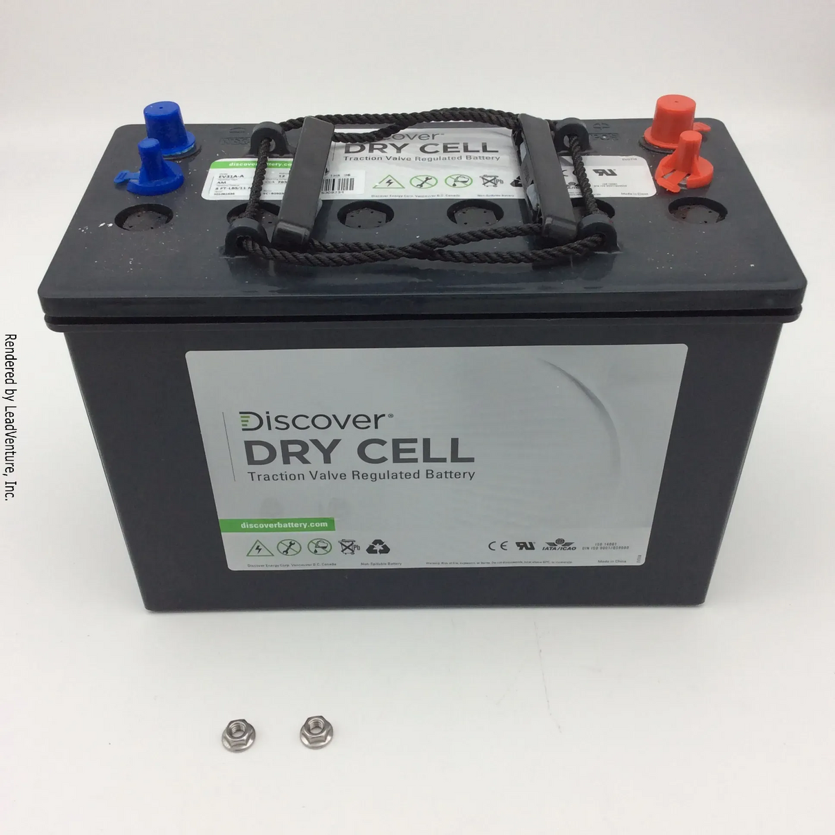 Tornado Eco-Friendly AGM Battery, 12 V / 114 Amp Hour (99555)