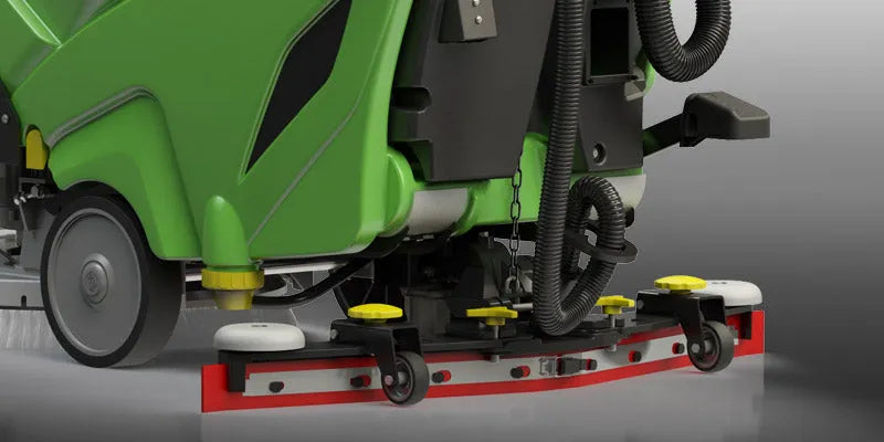 IPC CT51BT70 28" Walk-Behind Floor Scrubber – Traction Drive, Battery Powered, On-Board Charger