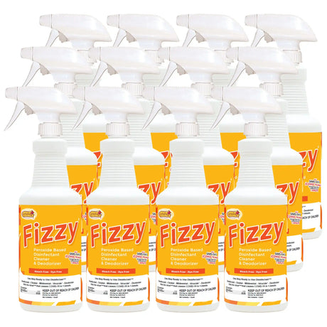 Fizzy RTU Peroxide Disinfectant Cleaner – 32 oz Quart