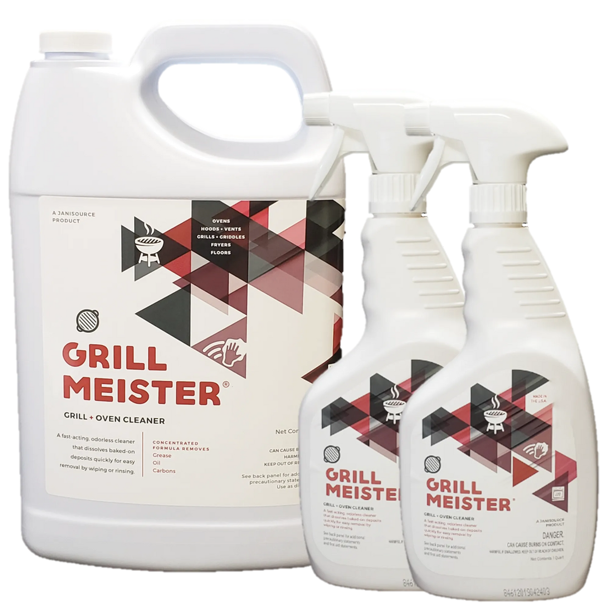 GrillMeister Grill, Grate & Oven, Heavy Duty Cleaner/Degreaser, Gallon