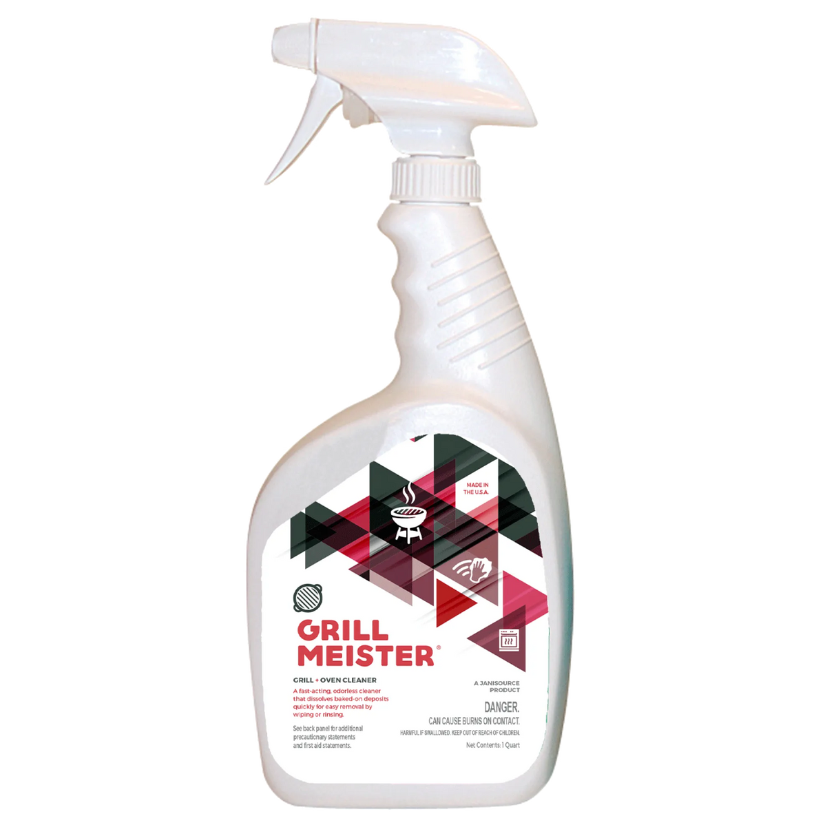 GrillMeister Degreaser & Cleaner For Grills, Oven, Barbeques & Grates, 1 Quart
