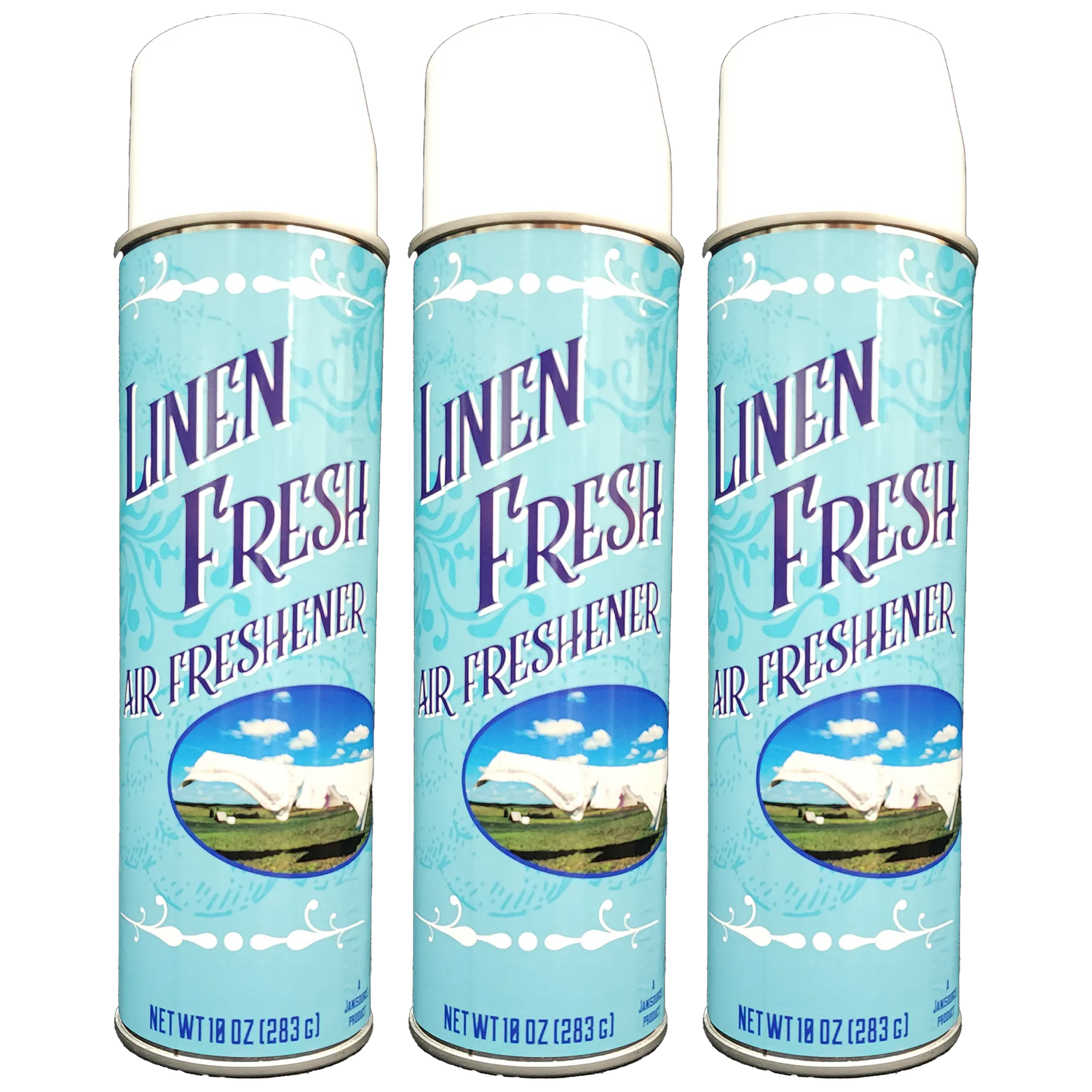 JaniSource Fresh Linen Air Freshener, Aerosol, 10 oz