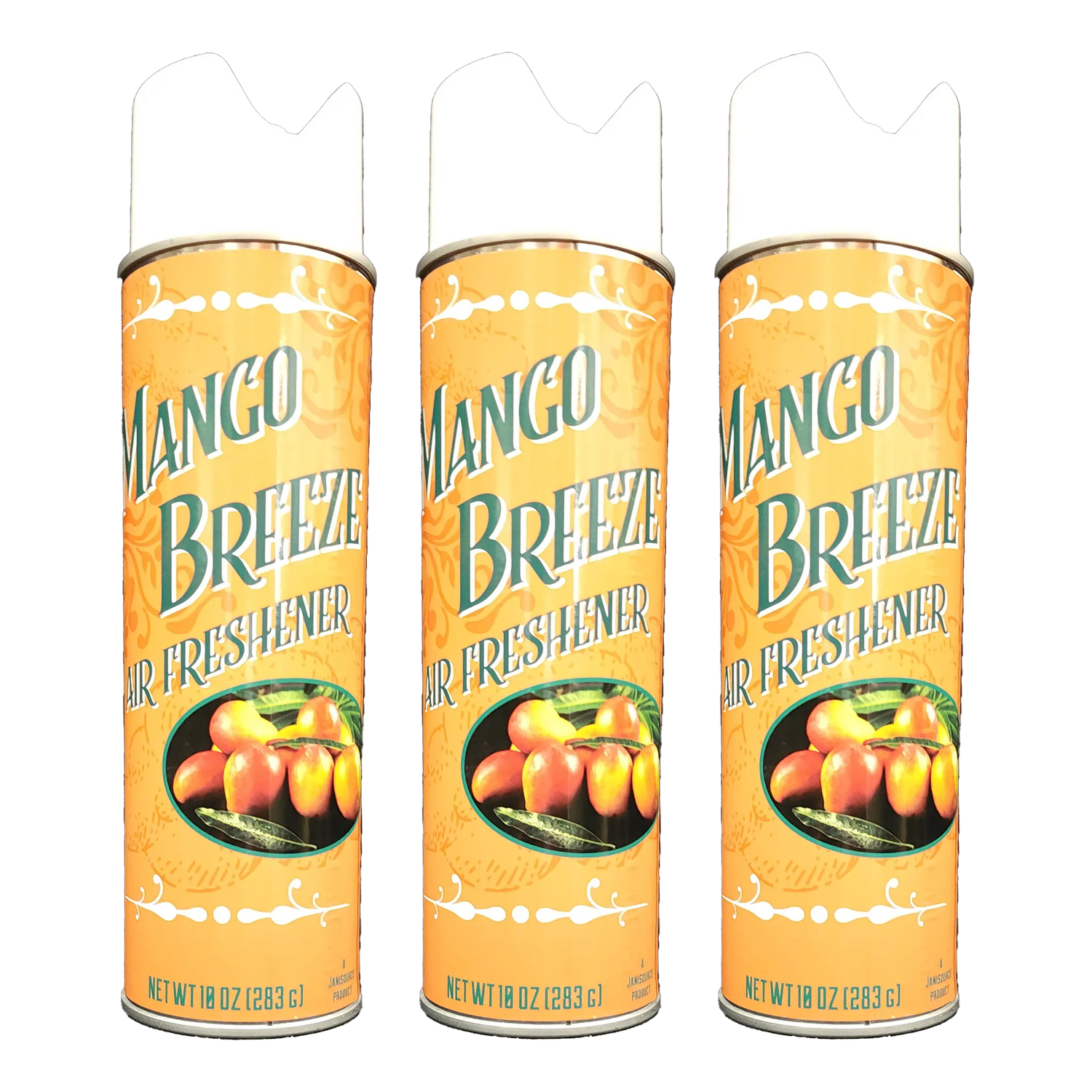 JaniSource Mango Breeze Air Freshener, Aerosol, 10 oz