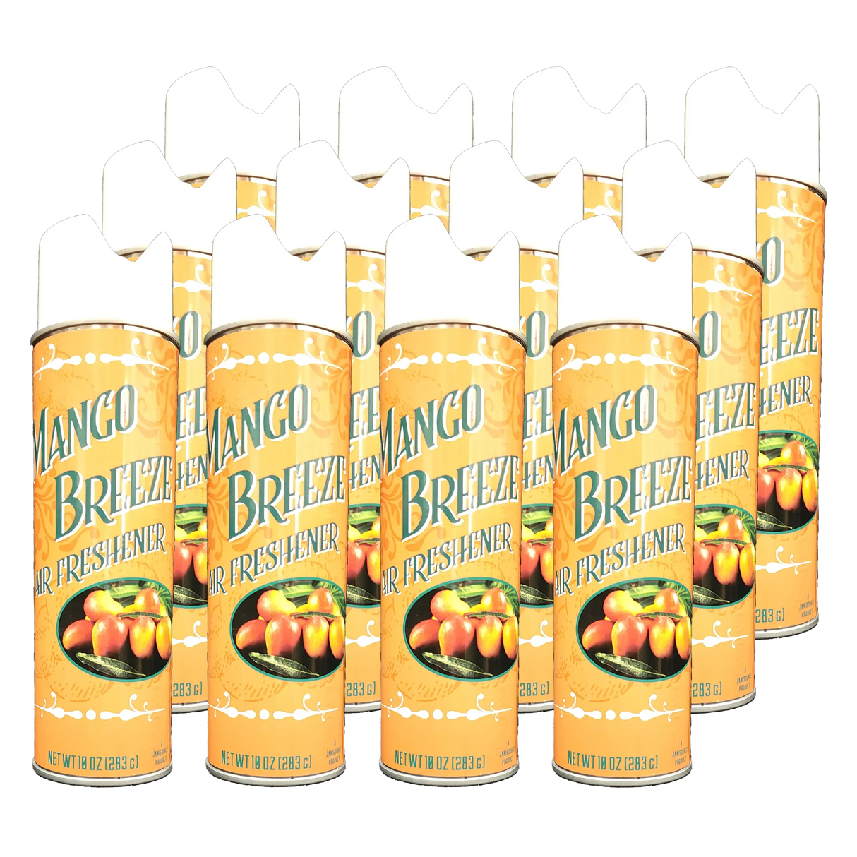 JaniSource Mango Breeze Air Freshener, Aerosol, 10 oz