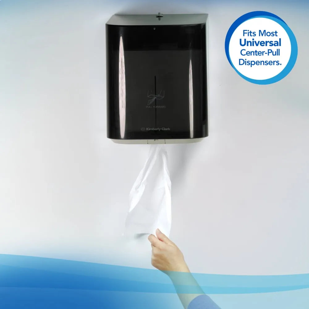 Towels, Center Pull, KC Scott 01010 White, Case of 4/500