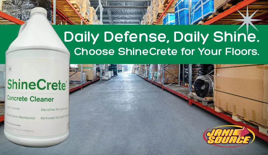 ShineCrete Concrete Cleaner - Concentrated Daily Polished Concrete Floor Maintenance & Protector