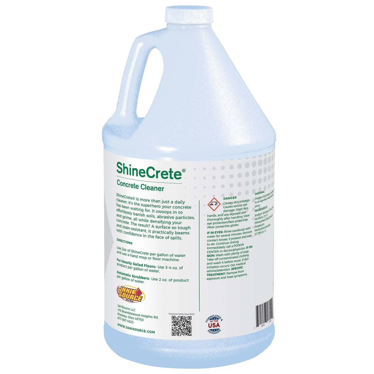 ShineCrete Concrete Cleaner - Concentrated Daily Polished Concrete Floor Maintenance & Protector