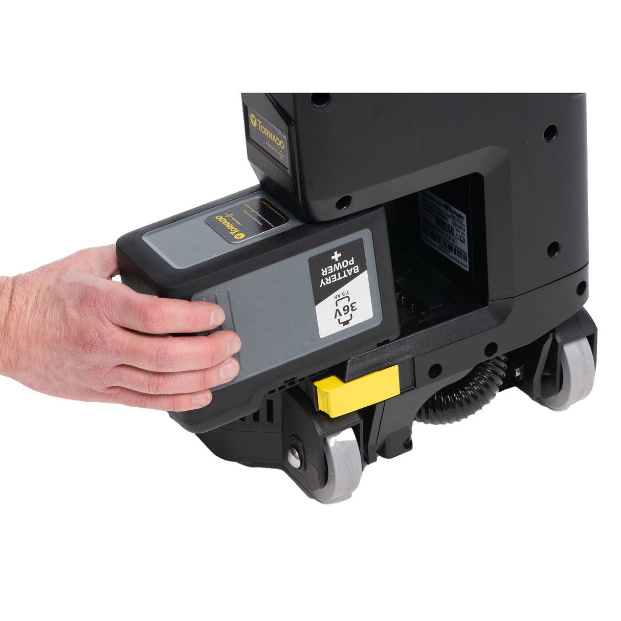 Tornado Strike Dual-Motor Cordless Upright Vacuum with Tools — TV190-W10-U