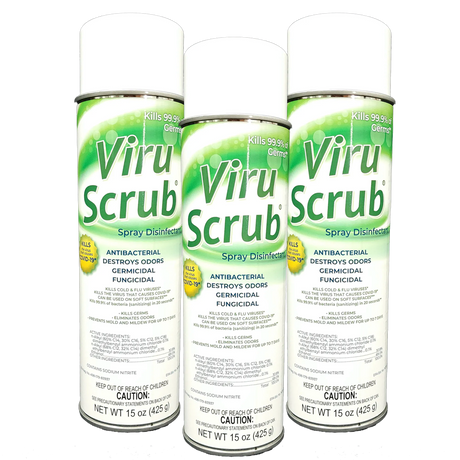 ViruScrub Hospital Grade MRSA Disinfectant, Ready-To-Use Aerosol , 15 oz