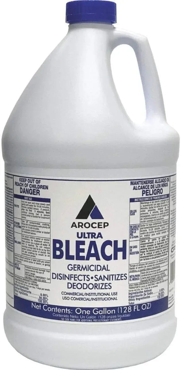 Arocep Germicidal Ultra Bleach, Gallon, Each (AR110001)