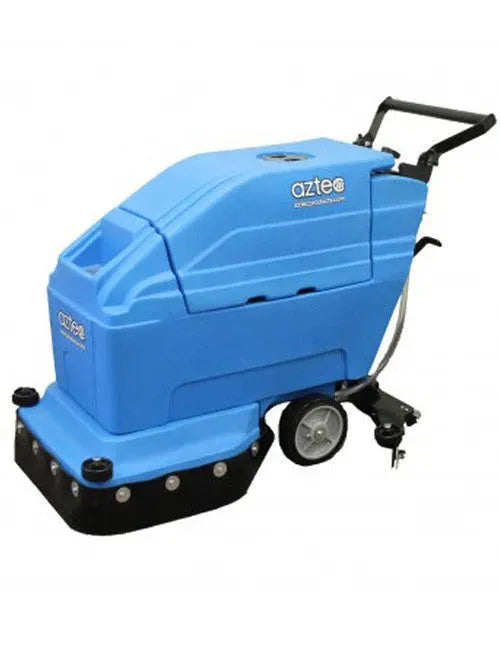 Aztec Products Aztec 20" ProScrub Pad Assist Auto Scrubber, Wet Cell Batteries, Charger and Pad Driver (030-20)