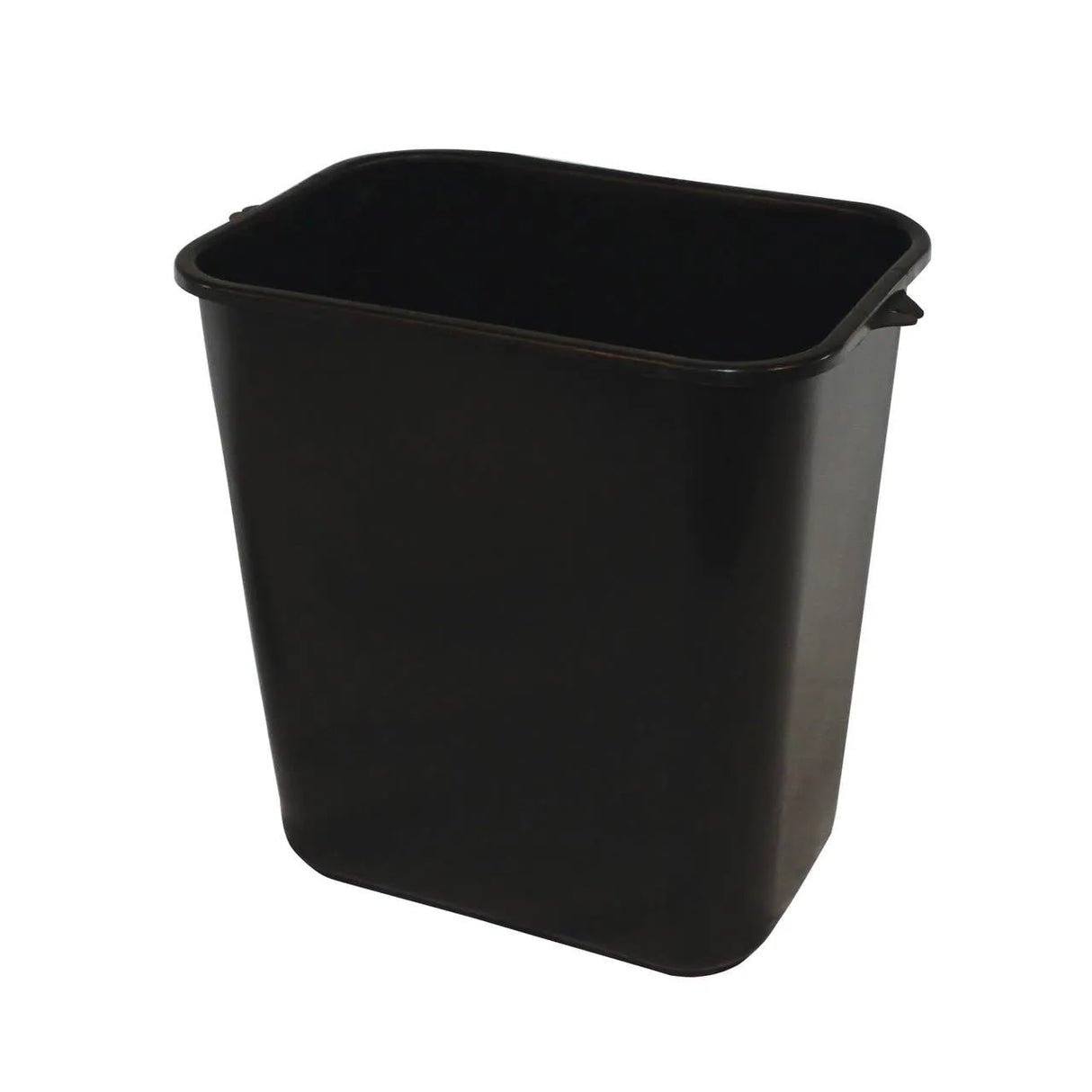 Impact Products Impact 7702-5 Pinch'm Rectangular Wastebasket, 28 Qt, Black (Case of 12)