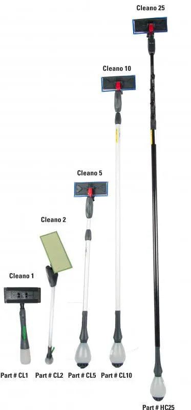 IPC Eagle CL5 -  Cleano 5' Telescopic Indoor Window and Solid Surface Cleaning System