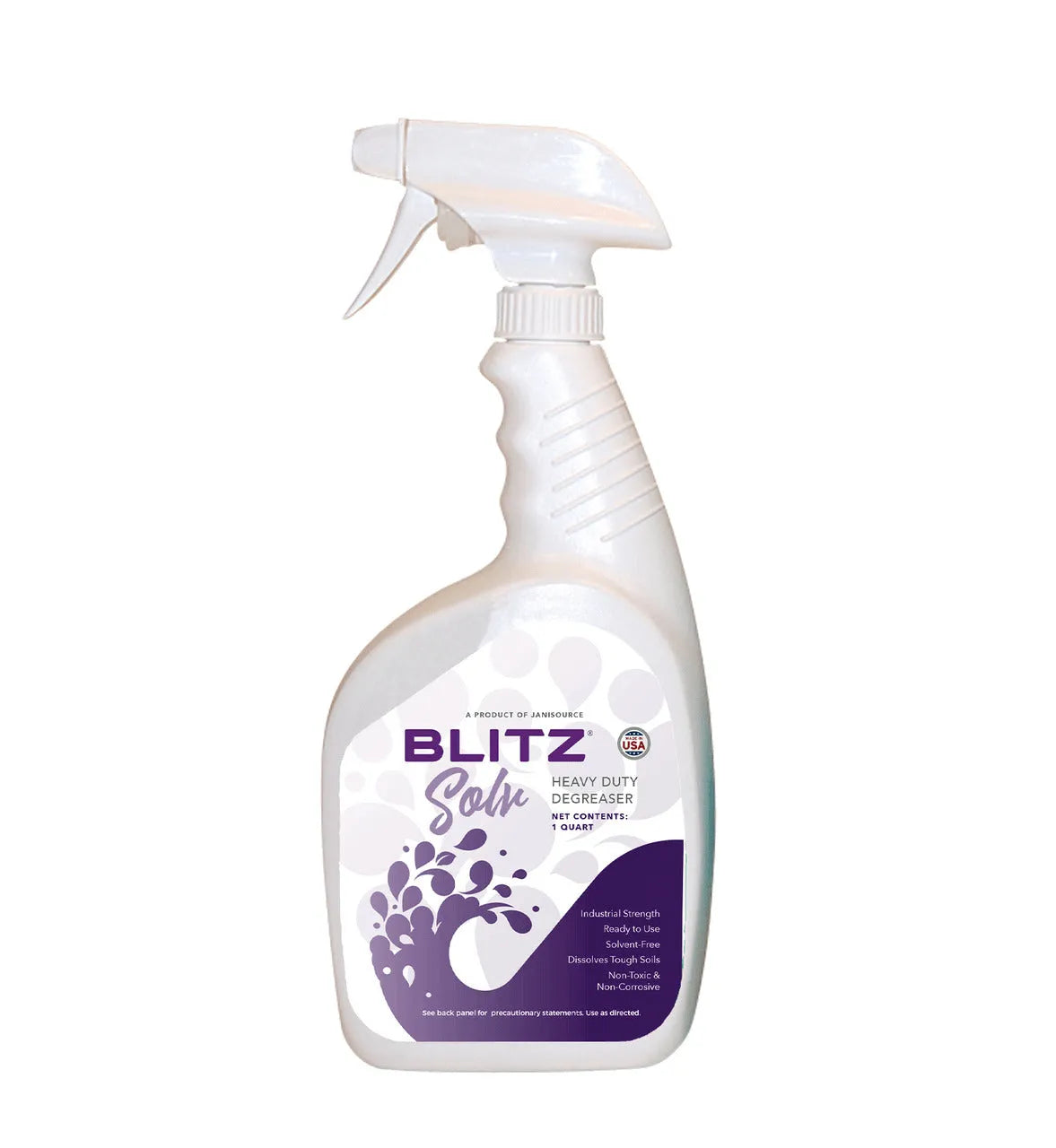 JaniSource BlitzSolv Multi-Purpose Degreaser, RTU - Quart