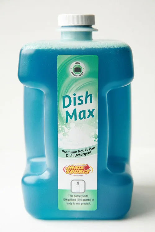JaniSource DishMax Premium Pot & Pan Detergent for PRO FLO Dispensing System - 80 oz (Case of 2)