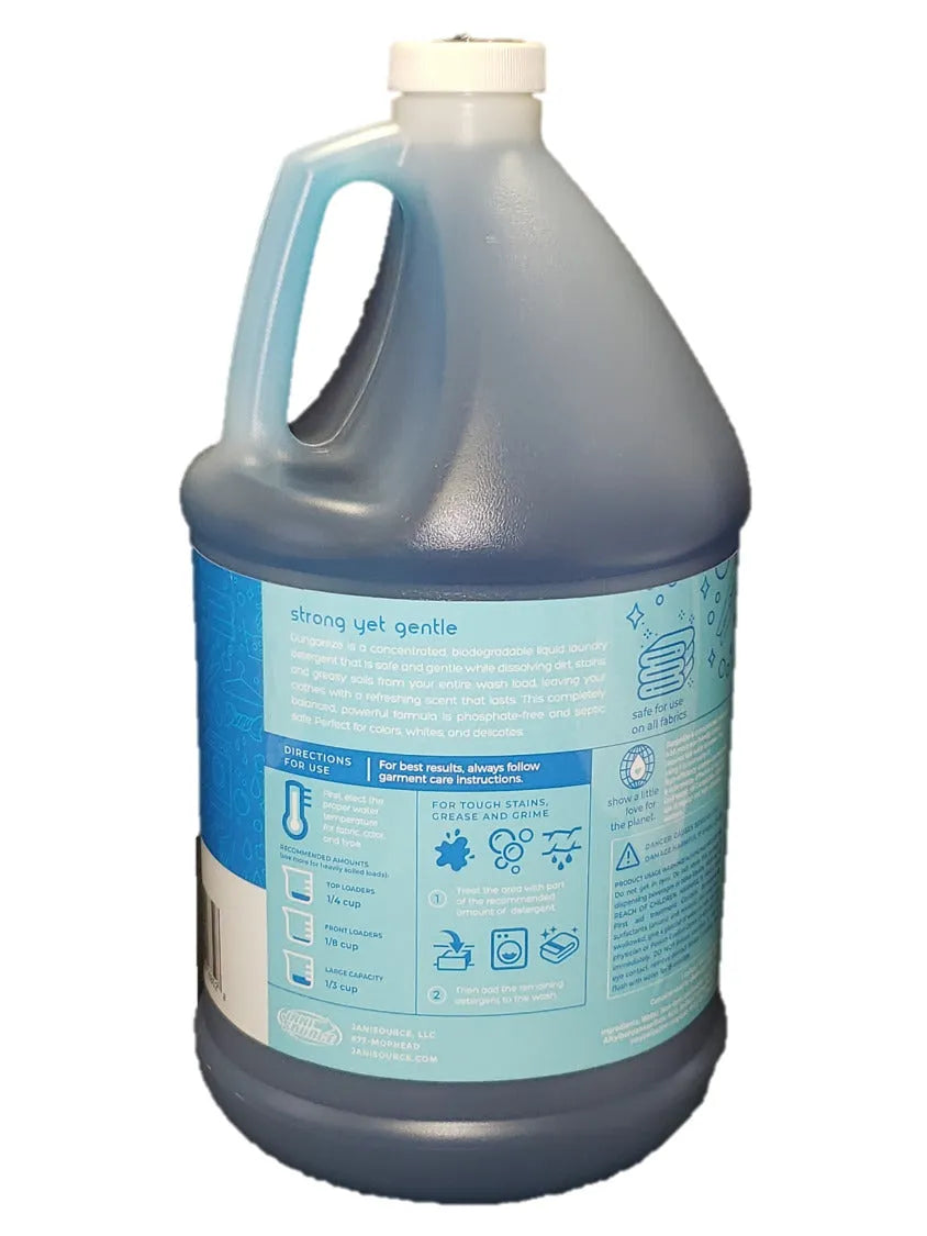 JaniSource Dungareze Concentrated Laundry Detergent, HE Compatible, 1 Gallon