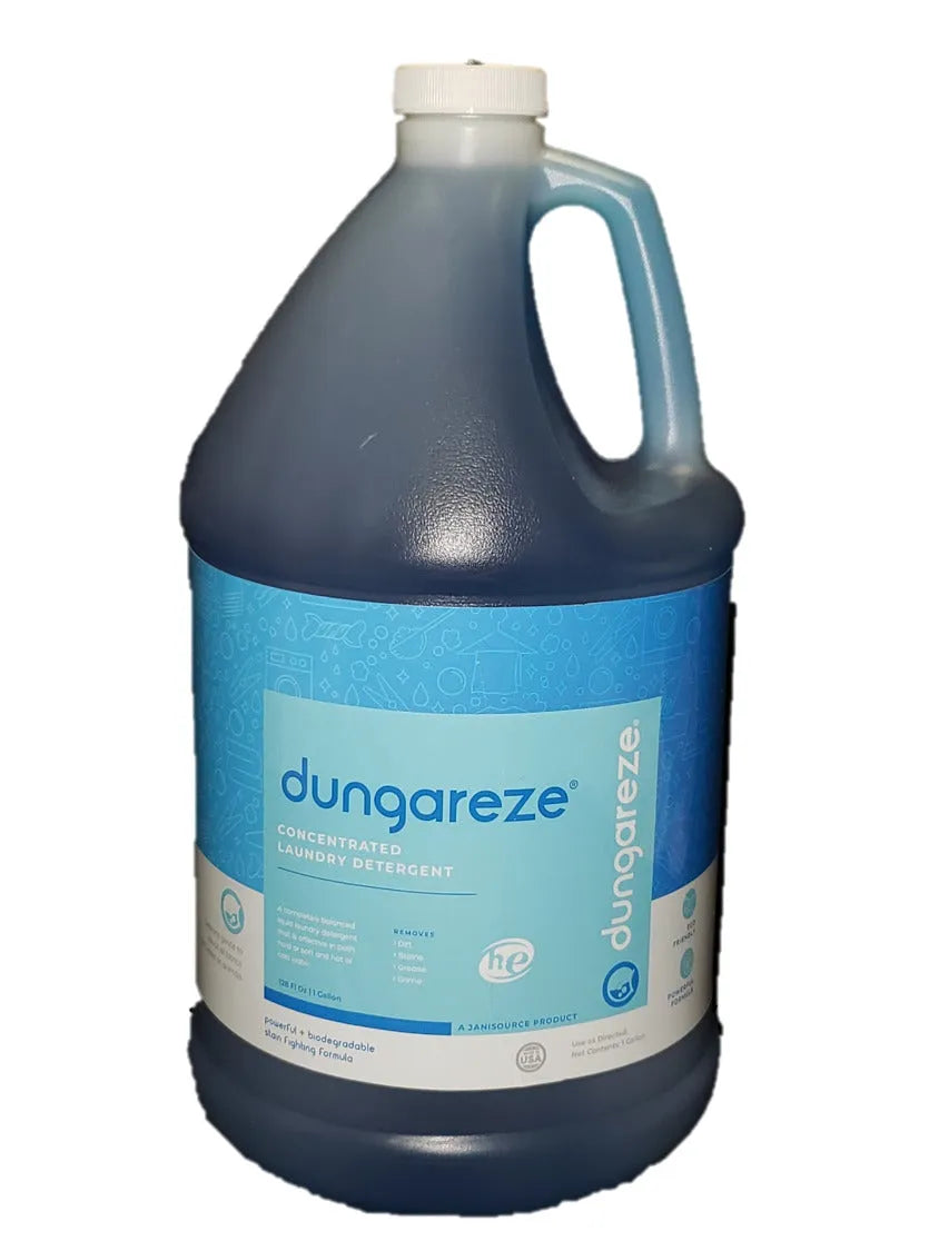 JaniSource Dungareze Concentrated Laundry Detergent, HE Compatible, 1 Gallon