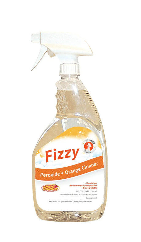 JaniSource Fizzy Peroxide + Orange Cleaner, RTU - Quart (Each)