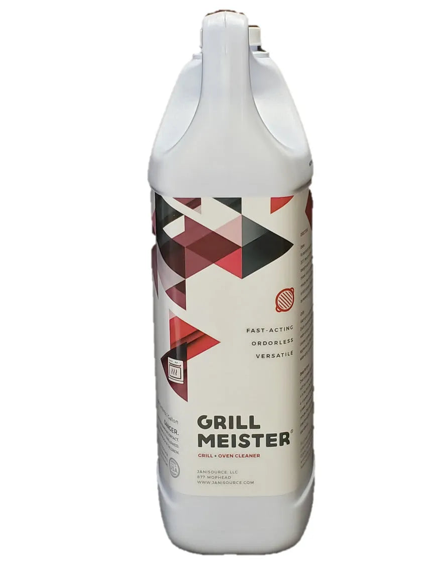 JaniSource GrillMeister Grill, Grate & Oven - Heavy Duty Cleaner/Degreaser, 1 Gallon (Each)