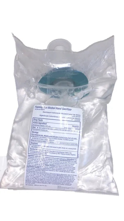 JaniSource HighFive Foaming Non Alcohol Hand Sanitizer, 1000ml Refill Bag (1 Each)
