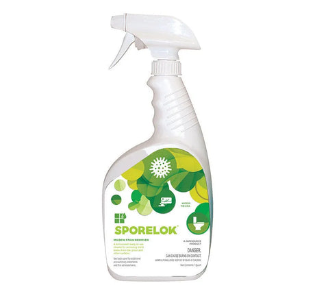 JaniSource Sporelok Mildew Stain Remover, Ready To Use Spray, 1 Quart (Each)
