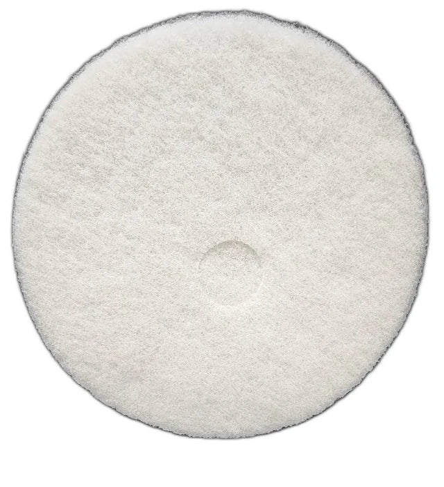 JaniSource Super High White Polishing Floor Pad, 20-Inch Dia (Case of 5)
