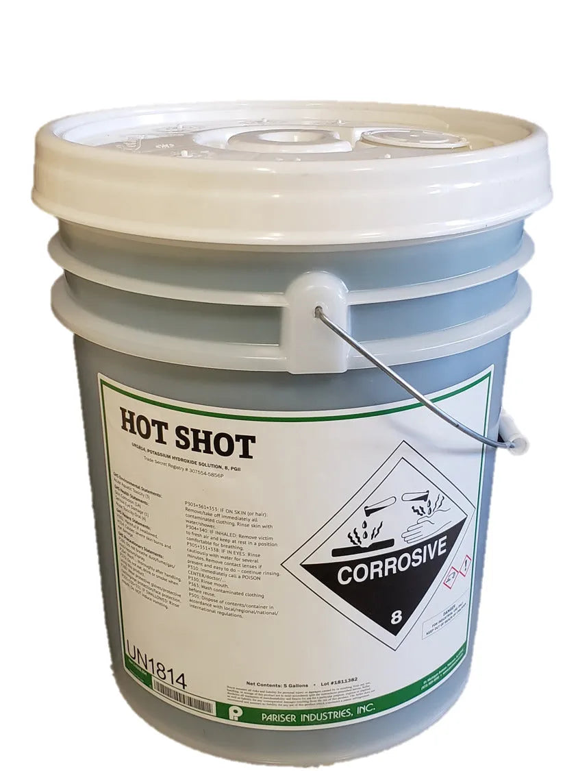 Pariser Industries Inc Hot Shot Concentrated Commercial Laundry Detergent - 5 gal Pail
