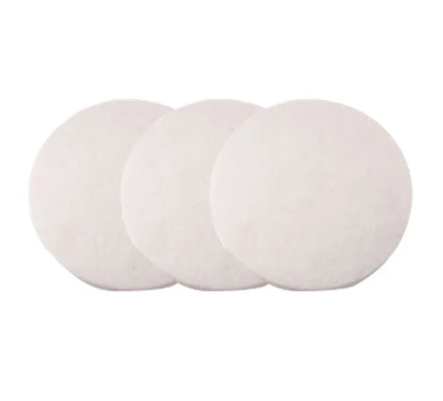 Performance Plus Polishing Floor Pad, 13", White, Case of 5 (PWH13)