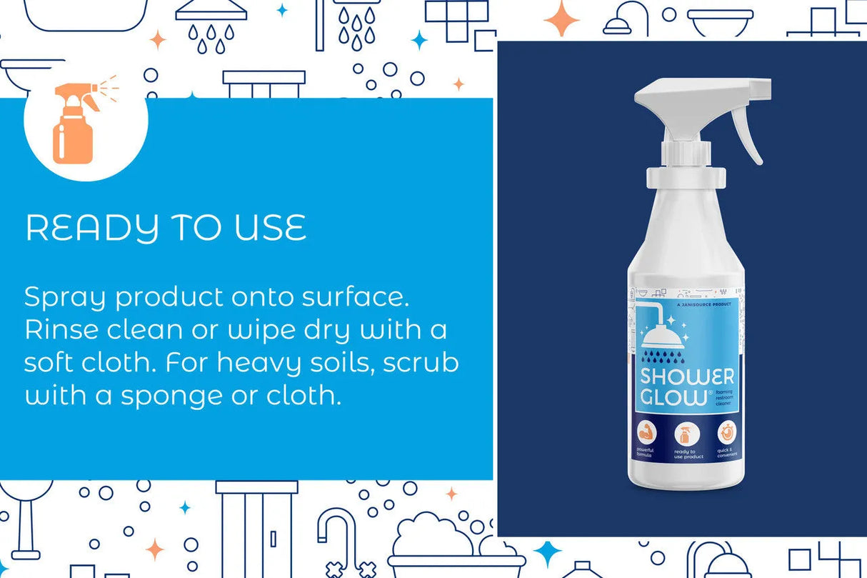 ShowerGlow Tub & Shower Cleaner, RTU