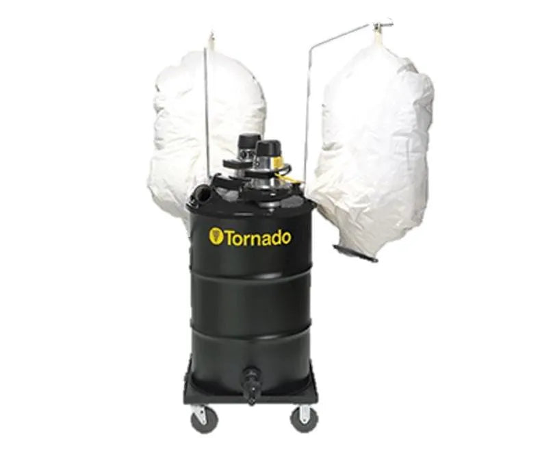 Tornado JE Dual Electric 2.25 HP Wet-Dry Jumbo Industrial Vacuum (95960)