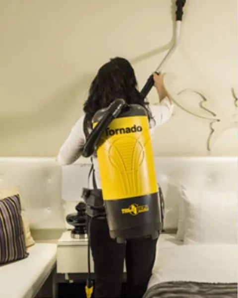 Tornado Pac-Vac 10 Aircomfort Backpack Vacuum (93014B)