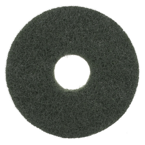 JaniSource Green Scrubber Floor Pad, 14"Dia (Case of 5)