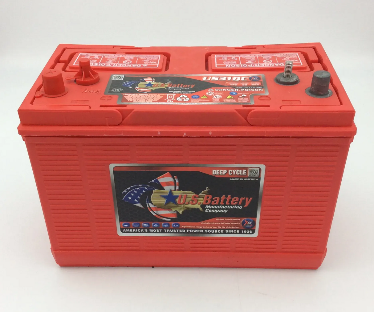 Tornado Standard Lead-Acid (Wet) Battery, 12V / 130 Amp Hour (99508)