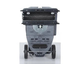 Close-up of cylindrical brushes on Powr-Flite CAS16 for effective floor cleaning