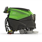 IPC 24" Floor Scrubber, Actuated Disc Scrub Head, Traction Drive, Battery Powered with On-Board Charger (CT71XP60)