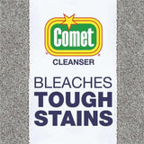 Comet Deodorizing Cleanser with Bleach, Powder, 21 oz Canister (32987)