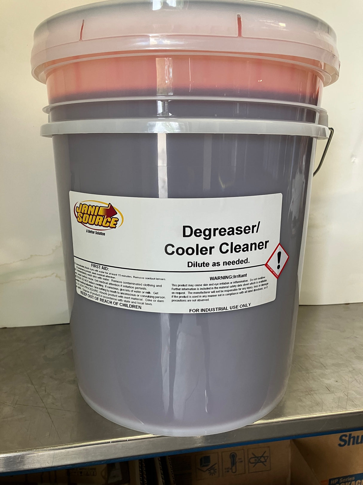 Degreaser Cooler Cleaner, 5 Gallon Pail