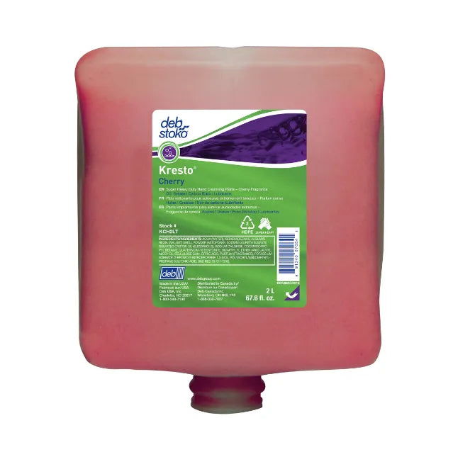 Kresto Cherry Super Heavy Duty Hand Cleanser, 2 Liter (KCH2LT)