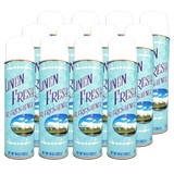 JaniSource Fresh Linen Air Freshener, Aerosol, 10 oz