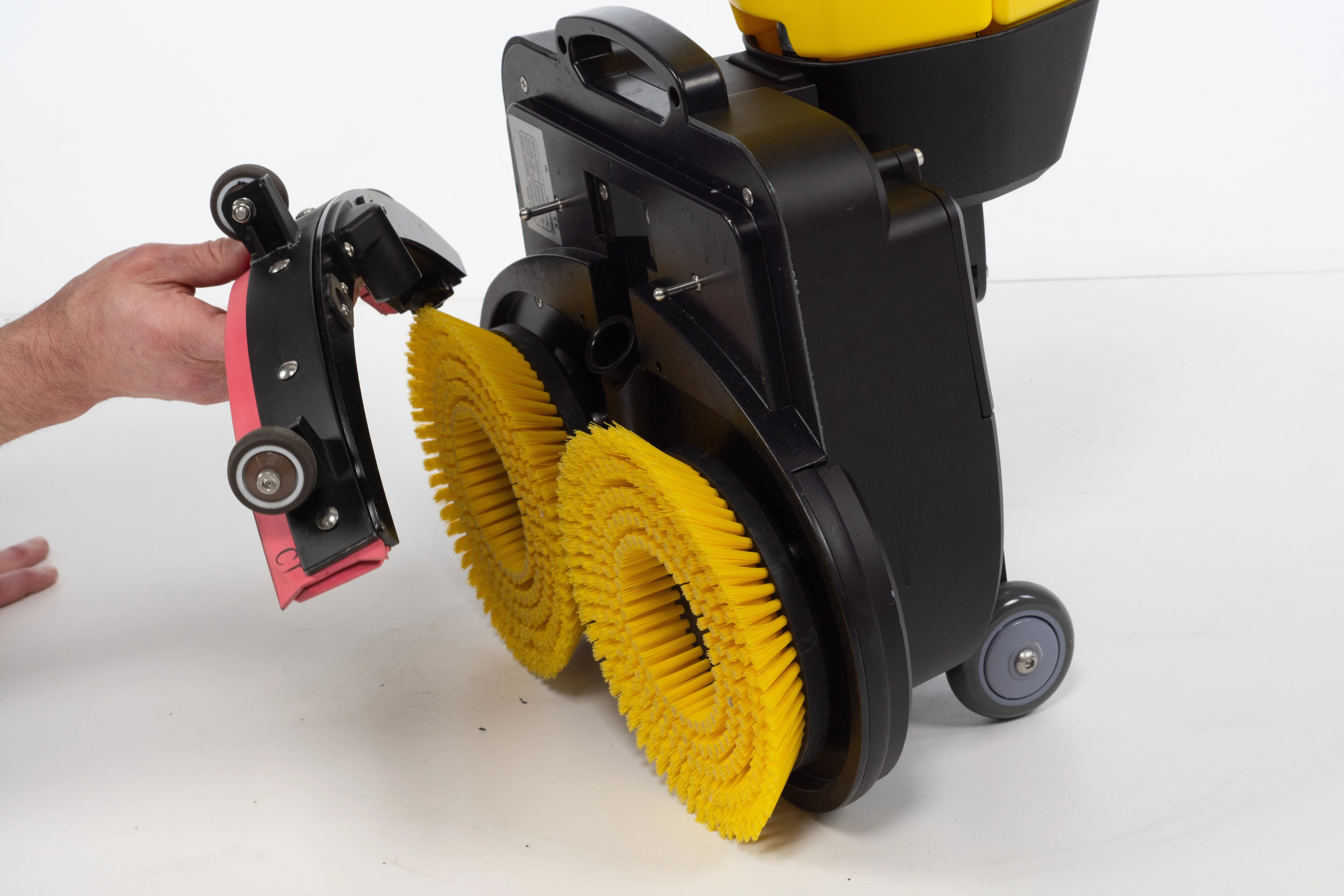 Tornado Microburst Ultra-Compact Floor Scrubber – Cordless & Quiet