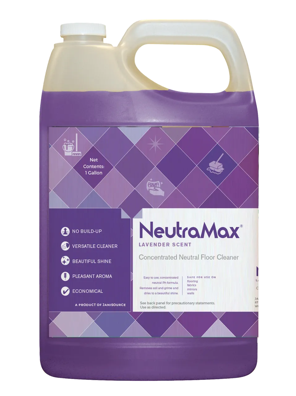 Neutramax Lavender Scented Concentrated Neutral Floor Cleaner, 1 Gallon
