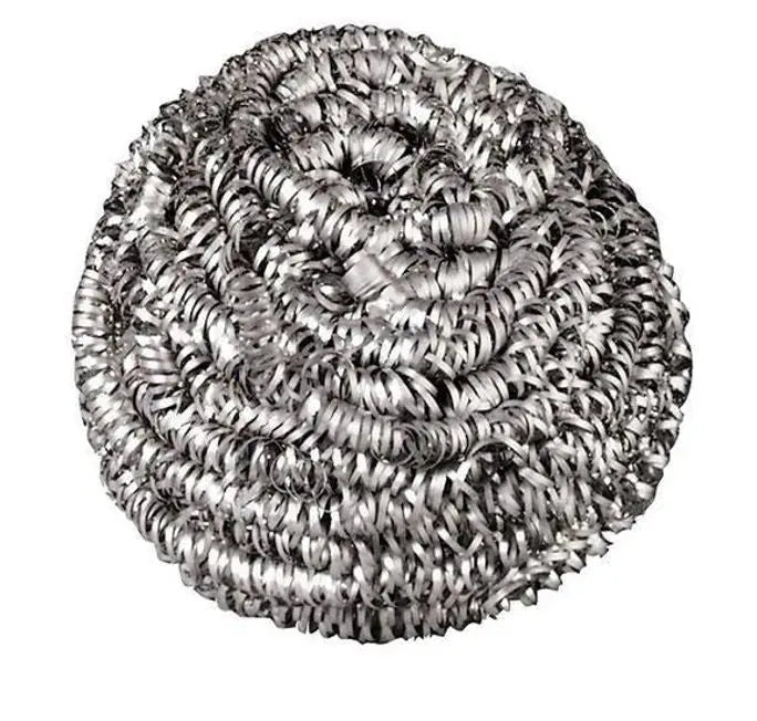  ACS Stainless Steel Scrubber, 50 Grams, Pack of 12 (434PB) 