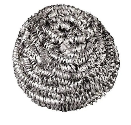  ACS Stainless Steel Scrubber, 50 Grams, Pack of 12 (434PB) 
