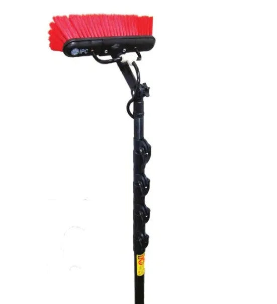  IPC Eagle 12 Ft Flip Lock II Fiberglass Telescopic Pole & Speed Brush (FG12-SL) 