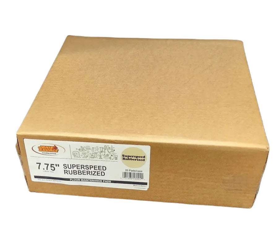  JaniSource 7.75" PileUp Carpet Pad, Tan, 20/Case (for Cimex) 