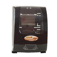 JaniSource Ad Line Mechanical Towel Dispenser, 12.05" x 10.18" x 15.99", Black (Each) 
