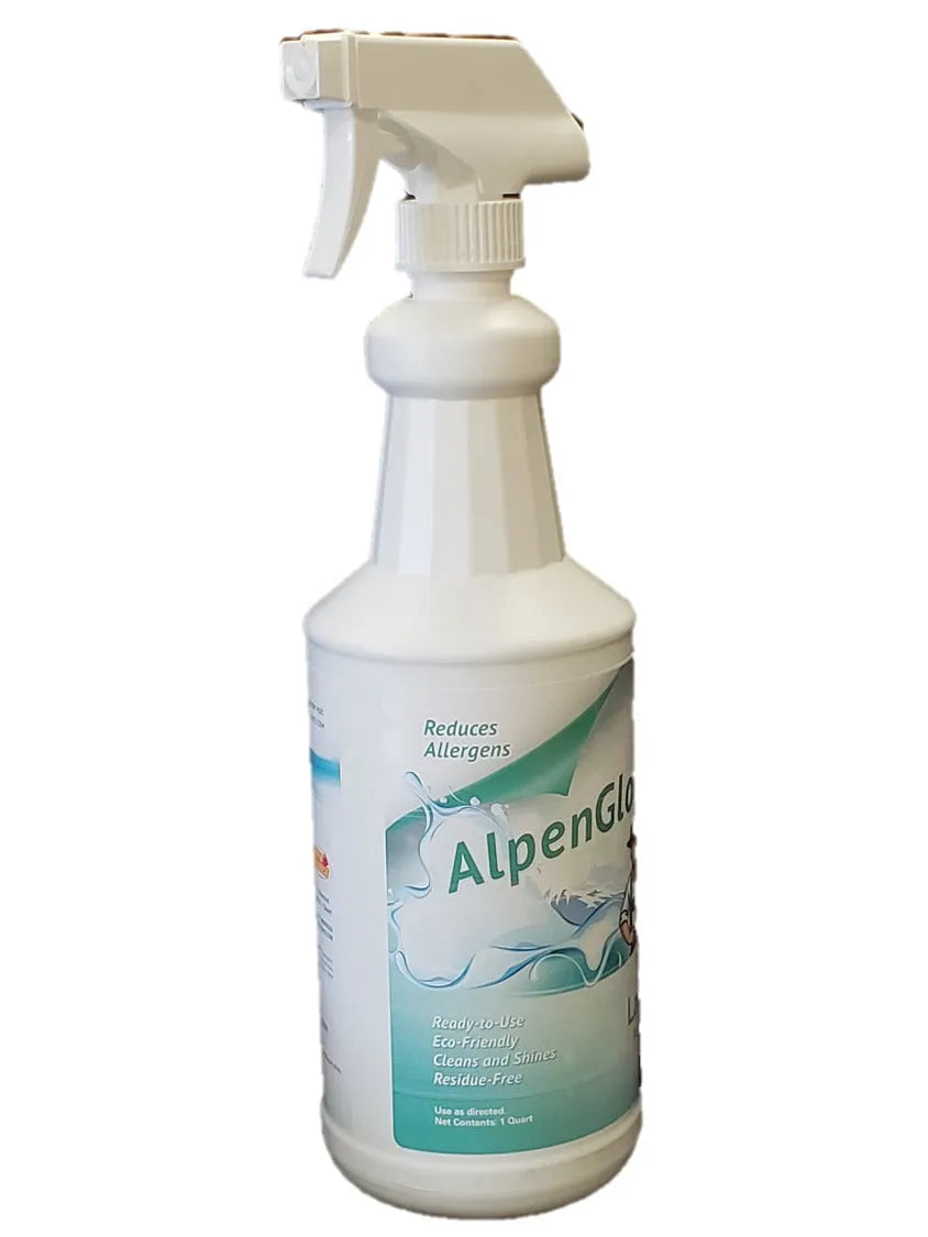 JaniSource AlpenGlow Hypoallergenic Wood & Laminate Floor Cleaner, 1 Quart 