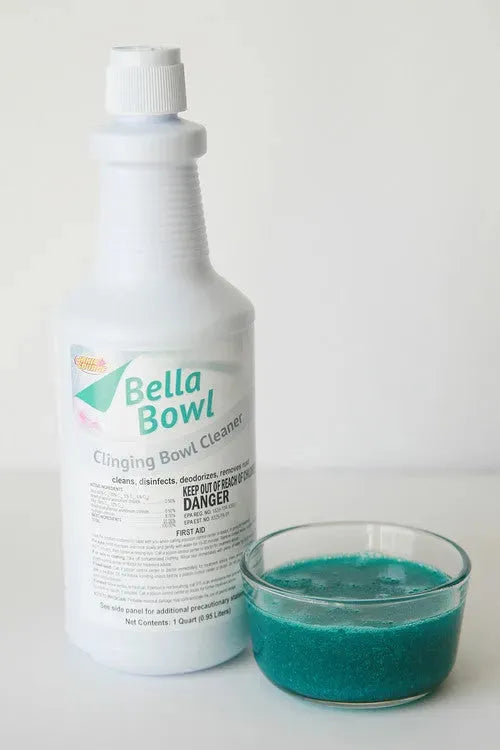 JaniSource BellaBowl Clinging Toilet Bowl Cleaner & Disinfectant, 1 Quart 